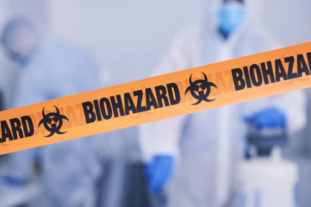 Professional Biohazard Cleanup technician working in Virginia, VA